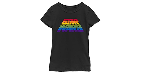 Star Wars Girls T- Shirt Black AMZ87