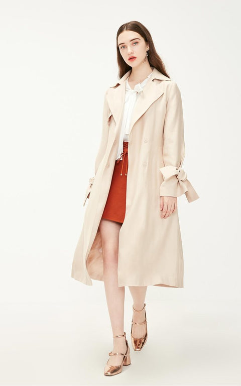 Vero Moda Women's Beige Coat 319121523A14 (FL60)