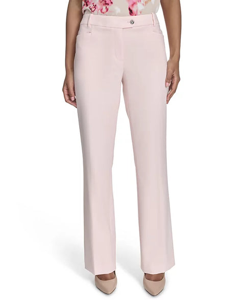 Calvin Klein Women's Light Pink Petite Modern Straight-Leg Pants | Calvin Klein In Lebanon