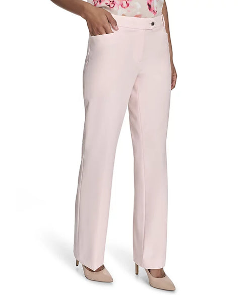 Calvin Klein Women's Light Pink Petite Modern Straight-Leg Pants | Calvin Klein In Lebanon