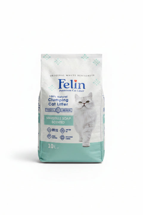 Felin Cat Litter Marseille Soap Scented 10L | Felin  In Lebanon