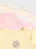 Sinsay Baby Girl's Multicolor 3 pack T-Shirts | Sinsay In Lebanon
