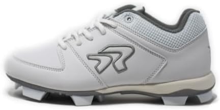 Ringor Flite Boy's White Softball Cleats Sneaker | Ringor Flite In Lebanon