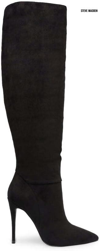 Steve Madden Women's Black Darian Heeled Knee Boots |Steve Madden in Lebanon