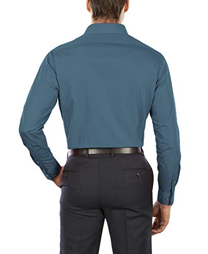 Van Heusen Men's Petrol Classic Fit Poplin Shirt | Van Heusen In Lebanon