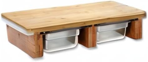 Kesper Cutting Board 40.5 x 27.5 x 8.5cm With 2 Collecting Trays | Kesper In Lebanon