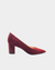 Esprit Women's Burgandy Heels Shoes 1603901  (shoes 39)