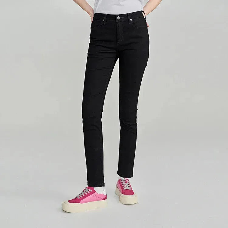 Lee Women's Black 433 High Rise Slim Narrow Pants | Lee In Lebanon