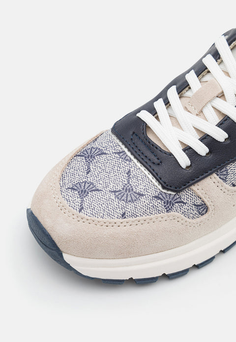 Joop Women's Beige & Navy Mazzolino Hanna Sneakers | Joop In Lebanon