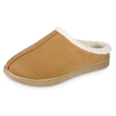 Isotoner Women's Camel Slip-on Microsuede Rory Memory Foam Clog Slipper | Isotoner In Lebanon