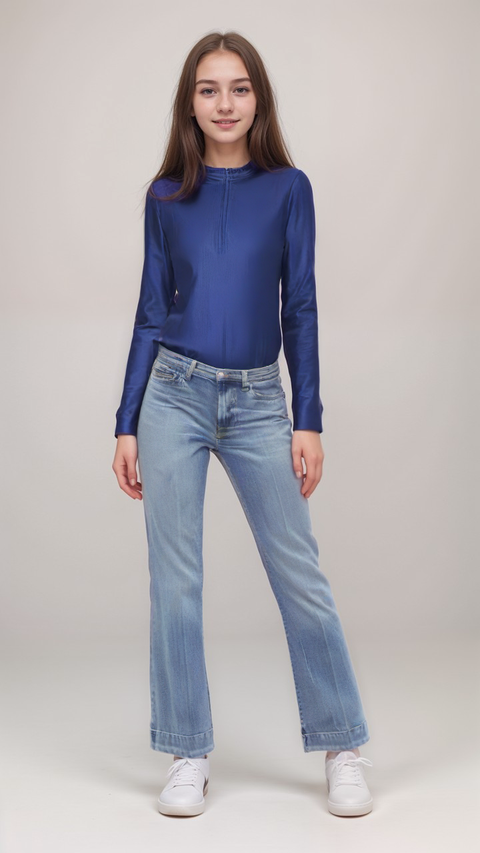 S.Oliver Girl's Navy Long-Sleeve Sweatshirt |S.Oliver in Lebanon