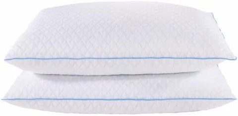 Generic Memory Foam Adjustable Comfort Cooling Pillow Queen 2 Pack 50X71cm  |Generic In Lebanon