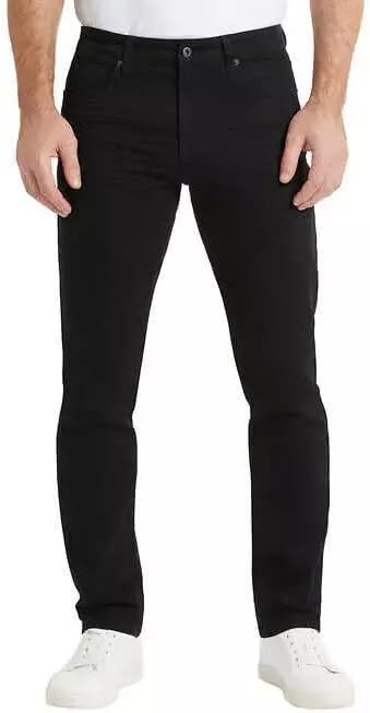 Kenneth Cole Men's Black Straight Fit Stretch Jeans | Kenneth Cole In Lebanon