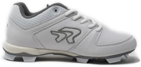 Ringor Flite Boy's White Softball Cleats Sneaker | Ringor Flite In Lebanon