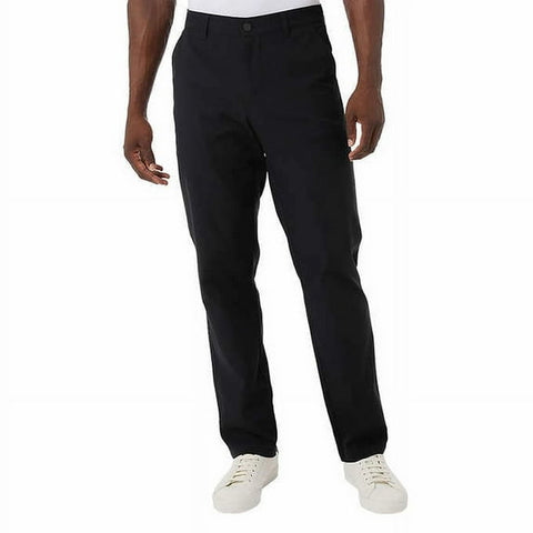 32 Degree Men's Black Stretch Regular Fit Pant |32 Degree In Lebanon