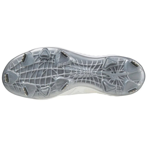Mizuno Boy's White Dominant Knit Metal Fastpitch Baseball Sneakers  | Mizuno in Lebanon