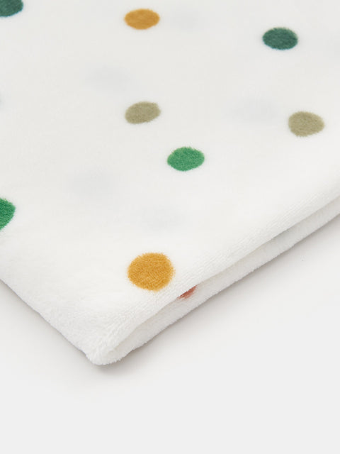 Sinsay White Polka Dot Blanket | Sinsay In Lebanon