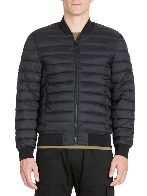 Celio Men's Black Puffer Jacket | Celio In Lebanon