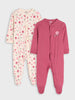 Sinsay Baby Girl's MULTICOLOR 2 PACK OVERALL AYA