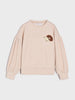 Sinsay Girls Beige Hedgehog Puff Sleeve Sweatshirt | Sinsay in Lebanon