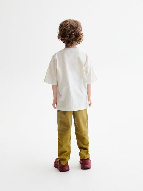 Reserved Boy's Olive Green Carrot Pants | Reserved In Lebanon