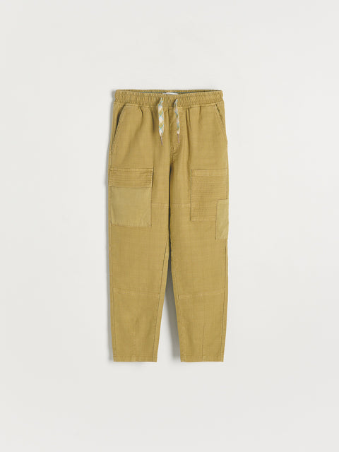 Reserved Boy's Olive Green Carrot Pants | Reserved In Lebanon