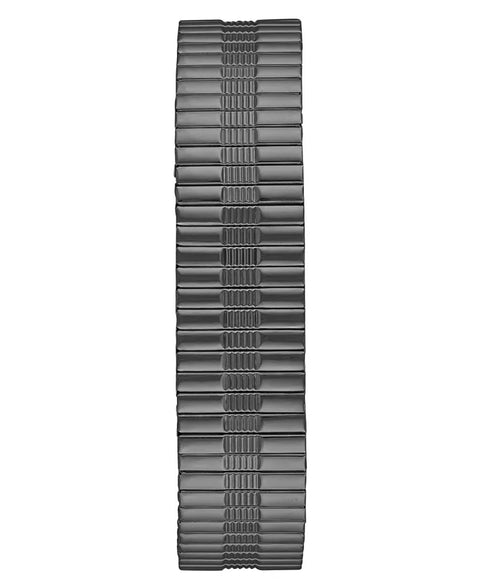 London Fog Unisex Silver Baldwin Black Link Alloy Watch 37mm | London Fog In Lebanon