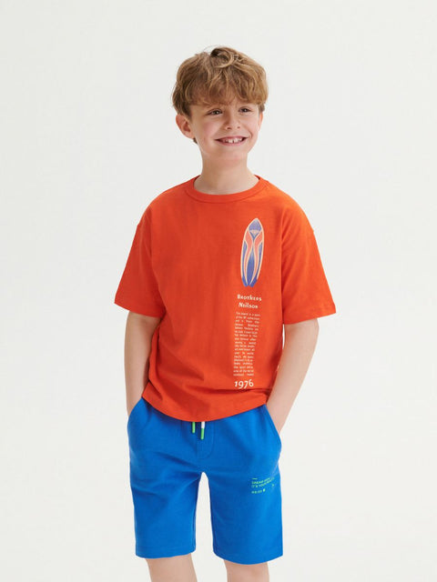 Reserved Boy's Blue Bermuda Shorts | Reserved in Lebanon