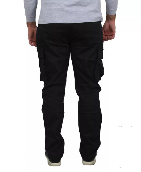 Blu Rock Men's Black Flex Stretch Cargo Pants | Blu Rock in Lebanon