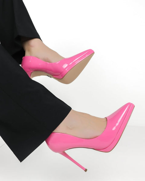 Steve Madden Women's Flamingo Patent Klassy High Heel | Steve Madden In Lebanon