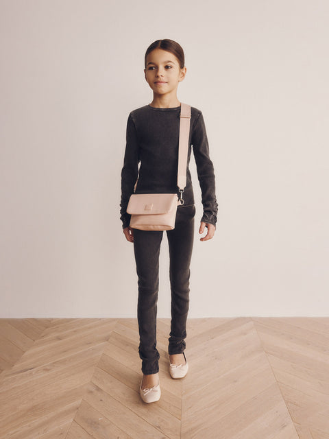 Reserved Girl's Black Blouse With Washed Effect | Reserved In Lebanon