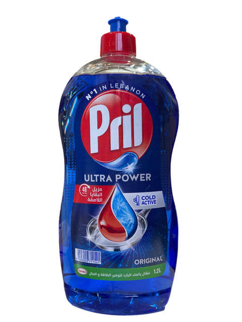 Pril Ultra Power Cold Active Original Blue 1.2L | Pril In Lebanon