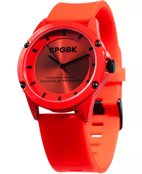 SPGBK Unisex Foxfire Red Silicone Band Watch| SPGBK in Lebanon