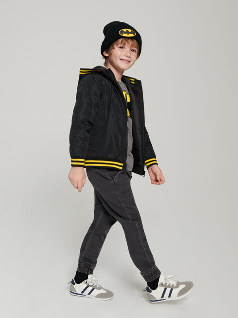 Sinsay Baby Boy's Black Jogger Jeans With Washed Effect | Sinsay In Lebanon