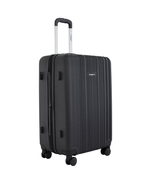Travelers Club Black  Velocity Expandable Rolling Hardside Suitcase | Travelers Club in Lebanon