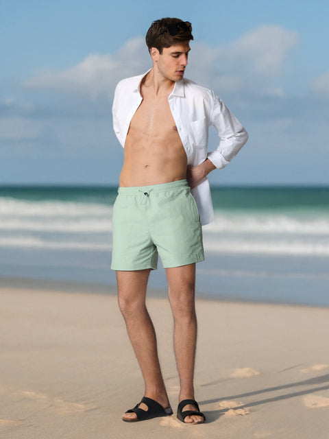 Sinsay Men's Green Swimming Shorts | Sinsay in Lebanon