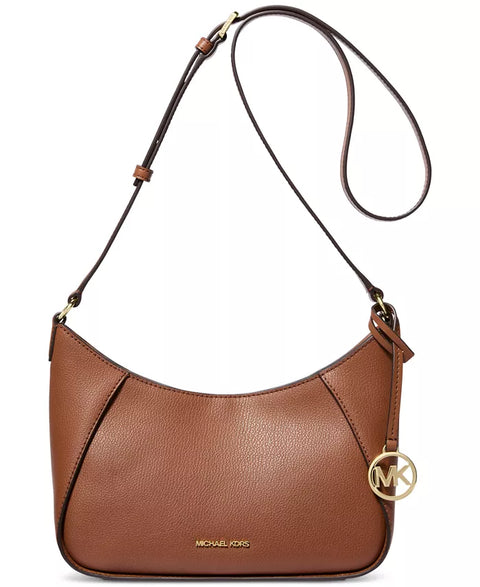 Michael Kors Women's Brown Raquel Small Leather Crossbody|Michael Kors In Lebanon