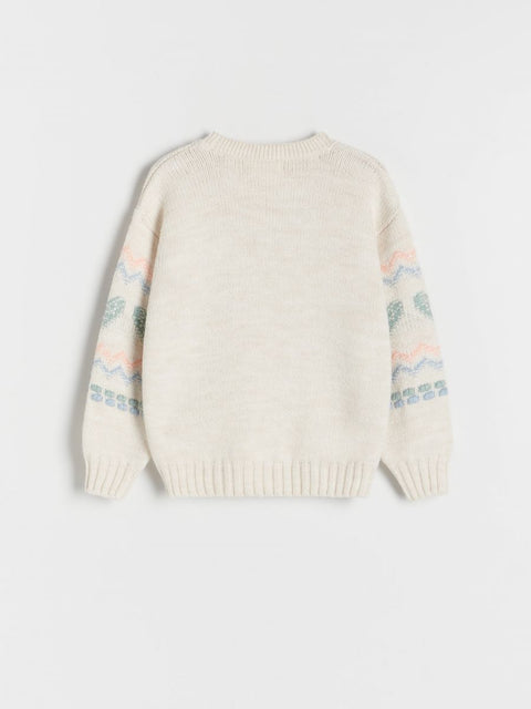 Reserved Girl's Multicolor Knitted Sweater | Reserved In Lebanon
