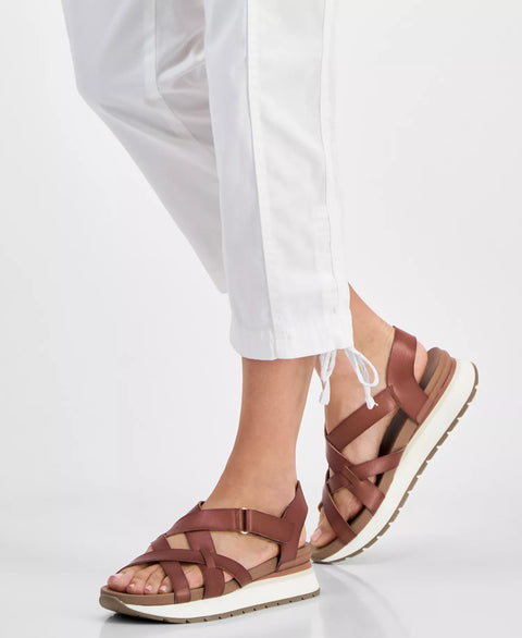 Style & Co Women's Corn Brown Sallyy Platform Wedge Sandals | Style & Co  in Lebanon