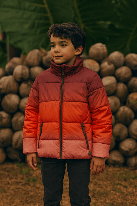 S.Oliver Boy's Orange Zippered Jacket |S.Oliver in Lebanon