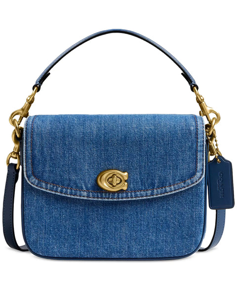 Coach Women's Blue Denim Cassie Mini Crossbody Bag | Coach  In Lebanon