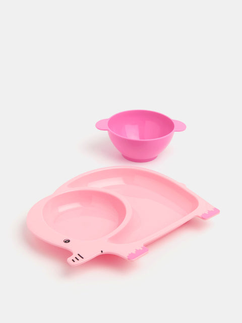 Sinsay Baby's Pink Tableware Set 2-Pack | Sinsay In Lebanon