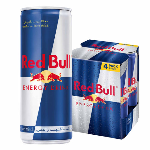Red Bull Energy Drink 250ml X4 | Red Bull In Lebanon