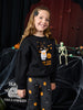 Sinsay Girls black sweatshirt AYA