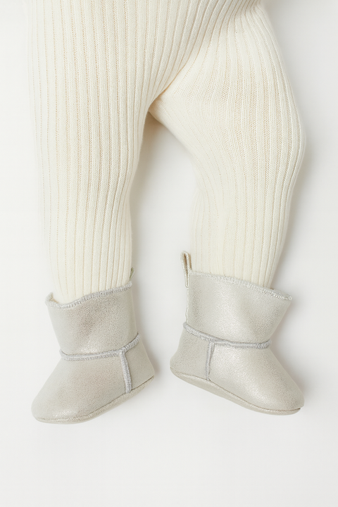 Gemo Babygirl's Silver Baby Boots| Gemo in Lebanon