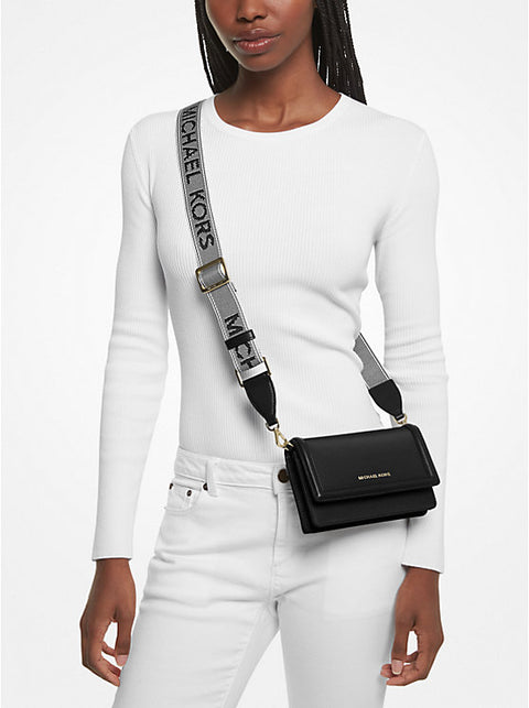 Michael Kors Women's Black Mini Nylon Cross body Bag |Michael Kors In Lebanon