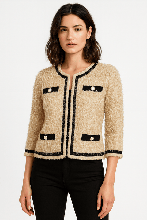Urban By Venca Women's Beige Cardigan | Urban By Venca In Lebanon