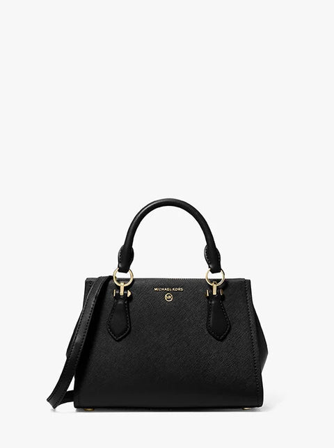 Michael Kors Women's Black Marilyn Small Saffiano Leather Crossbody Bag | Michael Kors In Lebanon