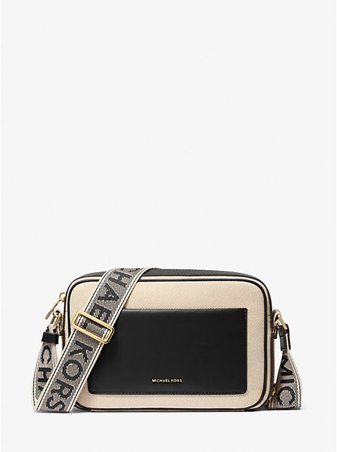 Michael Kors Women's Off White & Navy Crossbody Bag | Michael Kors In Lebanon