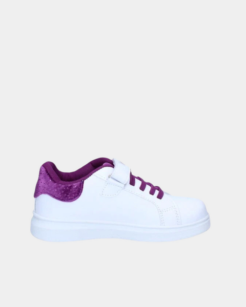Charlotte M Girl's White Sneaker Shoes SI228